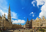 Besichtigen Sie den Grand-Place in Brüssel.