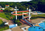 Das Erlebnisbad in Dransfeld bietet Badevergnügen für Groß und Klein.