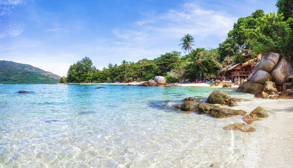 Enstpannen Sie an den traumhaften Stränden von Koh Samui.
