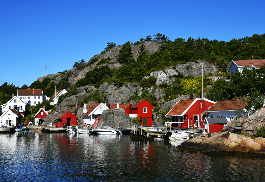 Ihr Schiff macht auch im charmanten Fischerort Kristiansand Halt.