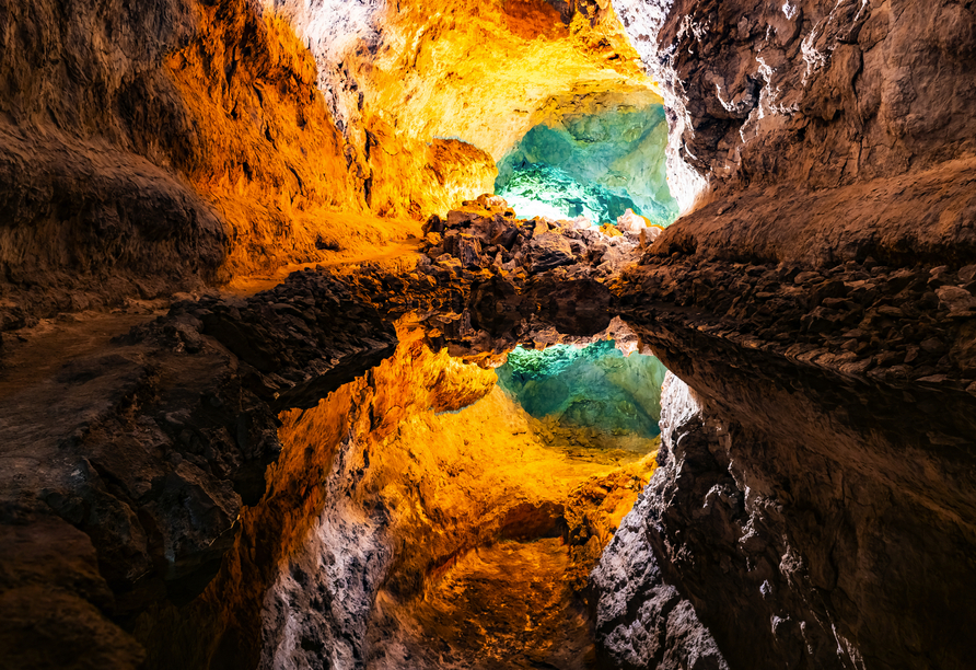 Die Cueva de los Verdes auf Lanzarote wird Sie zum Staunen bringen.