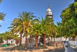 Spazieren Sie durch die malerische Altstadt von Arrecife auf der Insel Lanzarote.