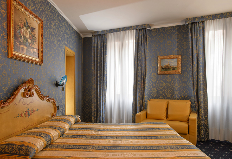 Beispiel eines Doppelzimmers im Hotel Santa Marina