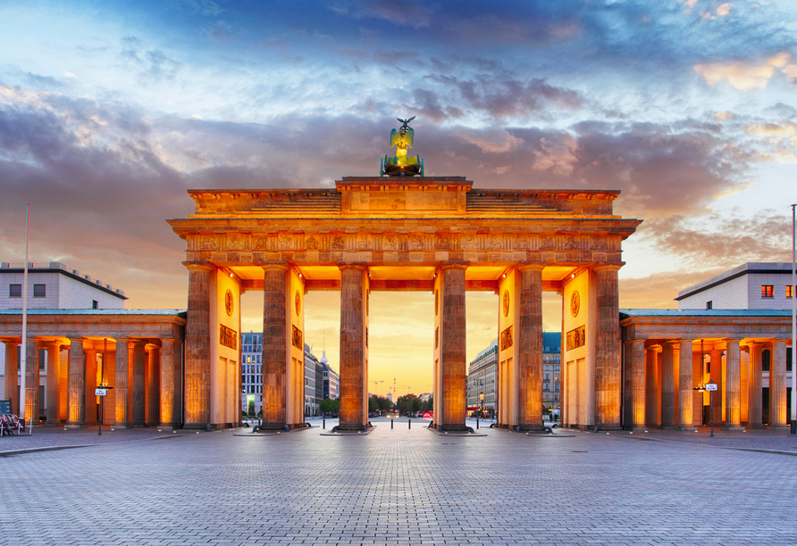 Das Brandenburger Tor in Berlin ist ein schönes Fotomotiv.