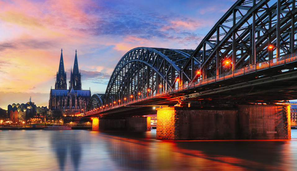 Ihre Kreuzfahrt zu spannenden Metropolen am Rhein beginnt und endet in Köln.