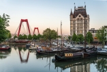 Der Oude Haven (Alte Hafen) von Rotterdam ist der 