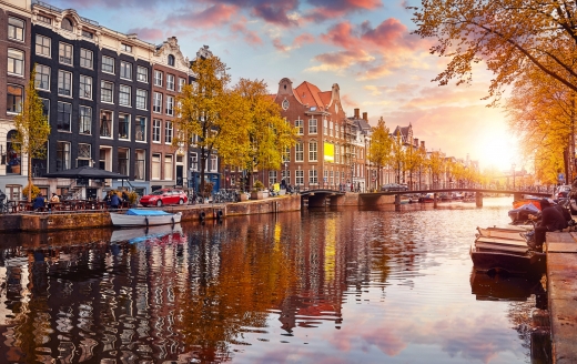 Im Herbst zeigt sich Amsterdam von seiner schönsten Seite.