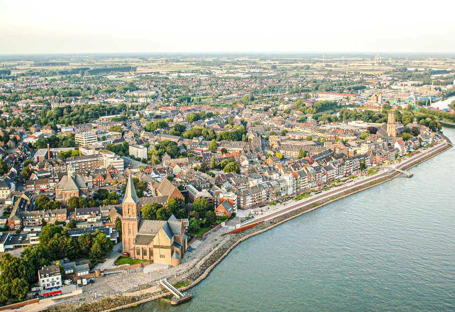 Blick auf Emmerich 