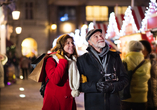 Schlendern Sie über die verschiedenen Weihnachtsmärkte in Wien.