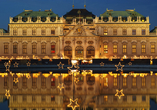 Bestaunen Sie das prunkvolle Schloss Belvedere in Wien