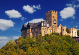 Wie wäre es mit einer Besichtigung der Burg Lahneck bei Lahnstein?