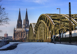 Köln bildet Start- und Endpunkt Ihrer weihnachtlichen Flusskreuzfahrt.