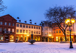 Winter in der Altstadt von Mainz