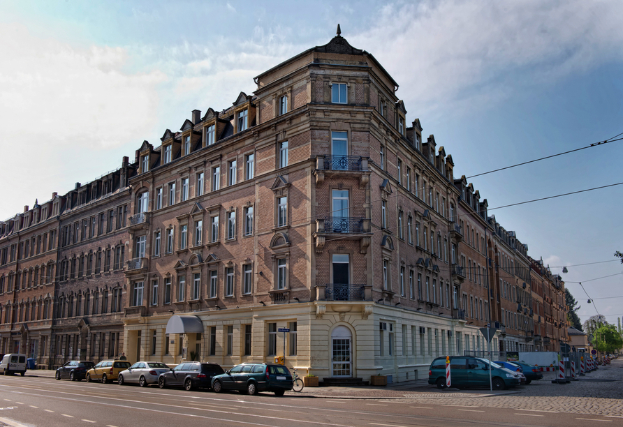 Ihr Hotel ibis Styles in Dresden Neustadt heißt Sie herzlich willkomnmen.