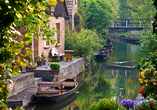 Wie wäre es mit einer kleinen Bootsfahrt durch den Spreewald?