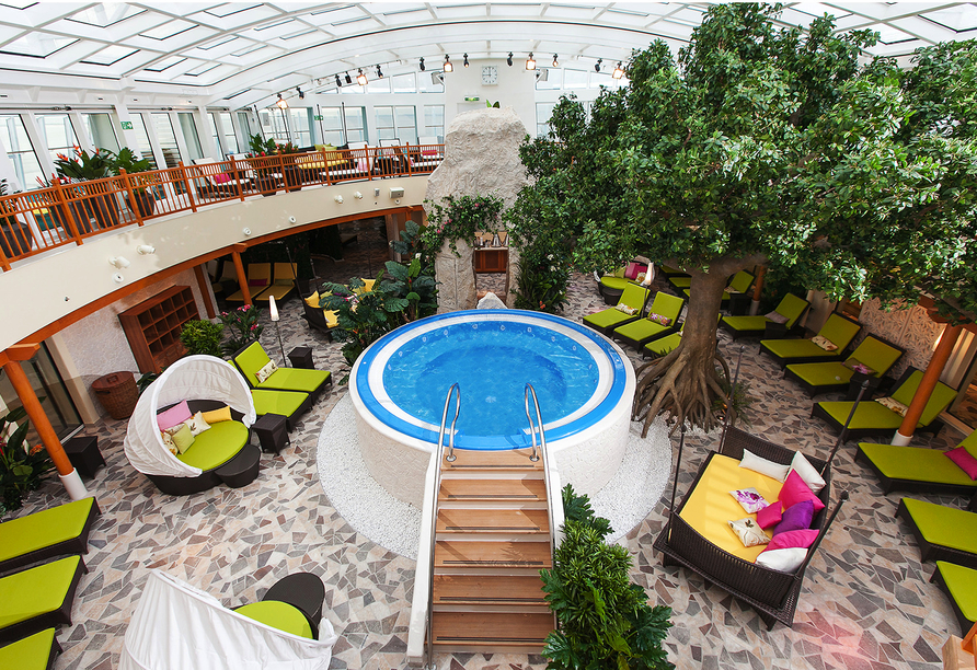 Das Body & Soul Spa an Bord von AIDAblu ist eine Oase der Ruhe und Entspannung.