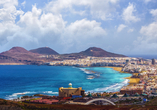 Blick auf Las Palmas de Gran Canaria