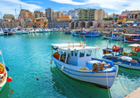 Entdecken Sie die schöne Hafenstadt Heraklion auf Kreta.