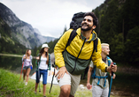 Genießen Sie die Davoser Bergwelt auf verschiedensten Wanderwegen für alle Fitnesslevel.