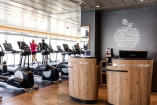 Im Fitnessraum können Sie sich auch während Ihrer Kreuzfahrt fit halten.