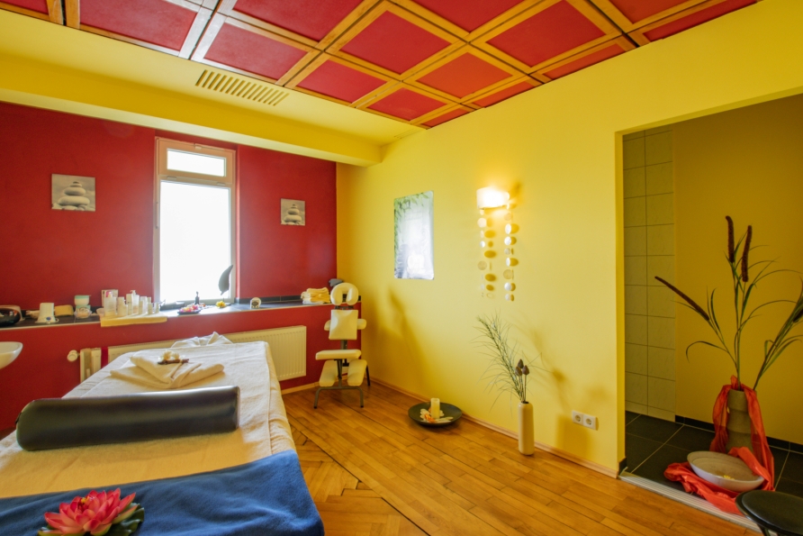 Entspannen Sie im Wellnessbereich!