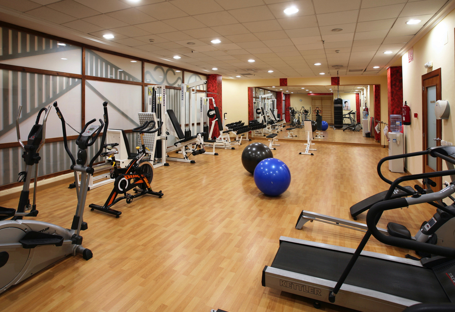 Fitnessraum des Hotels