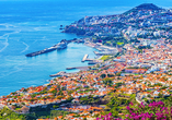 Blick auf Funchal