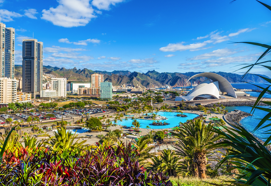 Santa Cruz de Tenerife ist eine pulsierende Stadt.