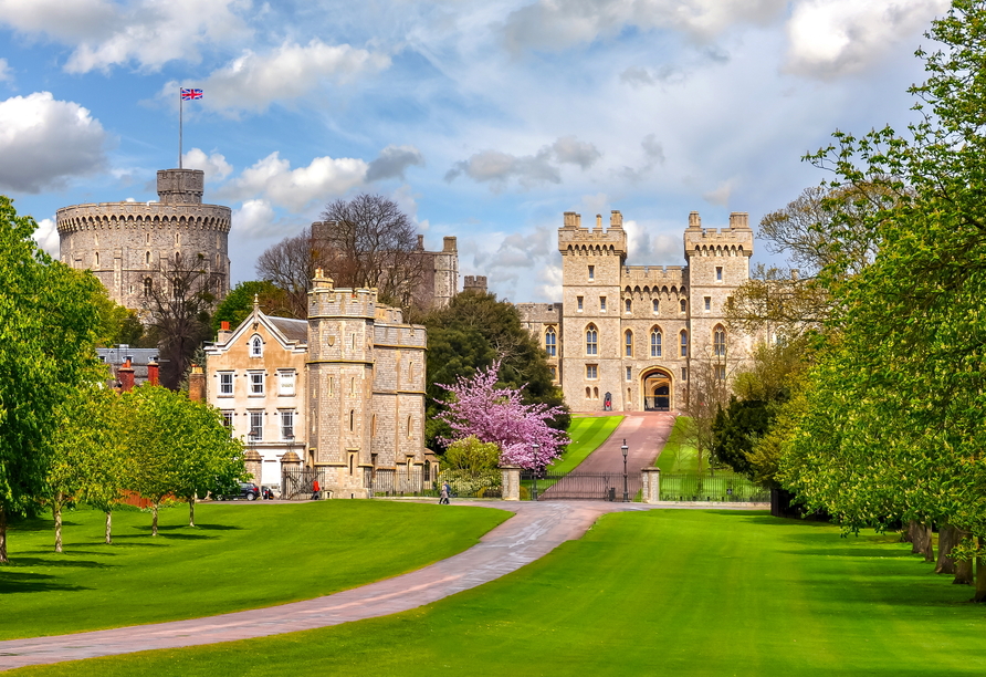 Freuen Sie sich auf die Besichtigung des Windsor Castles. 