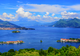 Absolut traumhaft ist der Ausblick über den Lago Maggiore.