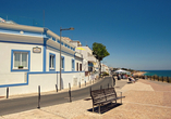 Ihr Urlaubsort Albufeira begeistert mit schöner Architektur.