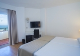 Beispiel eines Doppelzimmers Meerblick im Hotel María Isabel