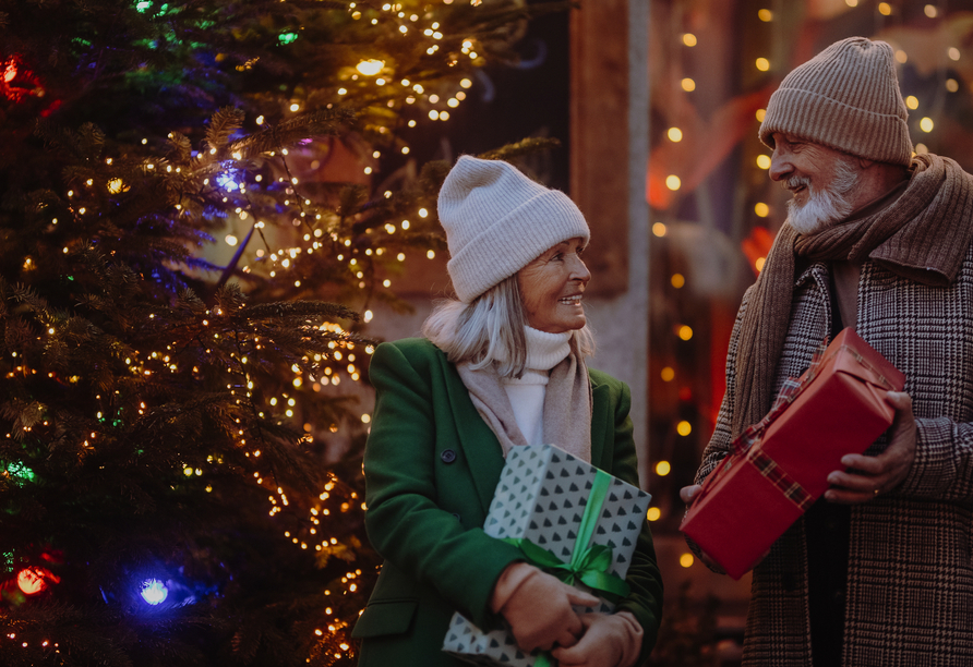 Auf dem Weihnachtsmarkt in Bad Hersfeld finden Sie vielleicht noch ein paar letzte Geschenke für Ihre Liebsten.