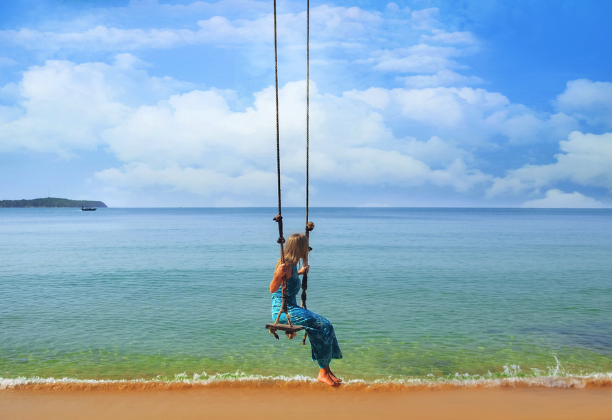 Verbringen Sie eine entspannte Zeit an den Traumstränden auf Koh Samui.