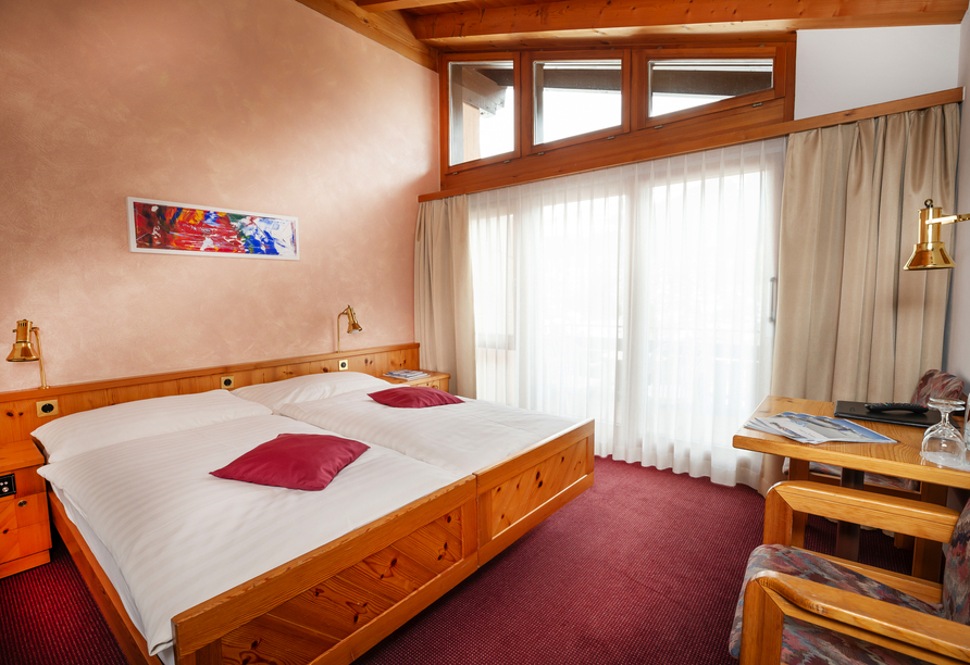 Beispiel eines Doppelzimmers im T3 Hotel Mira Val