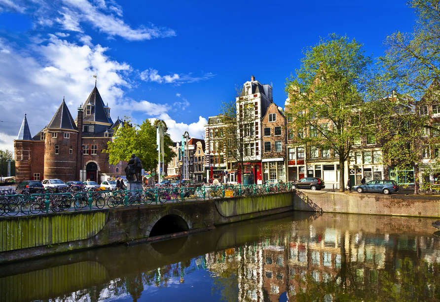 Kaum eine andere Stadt in Europa ist so abwechslungsreich wie Amsterdam.