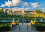 Lassen Sie sich vom Schloss Sanssouci in Potsdam verzaubern.