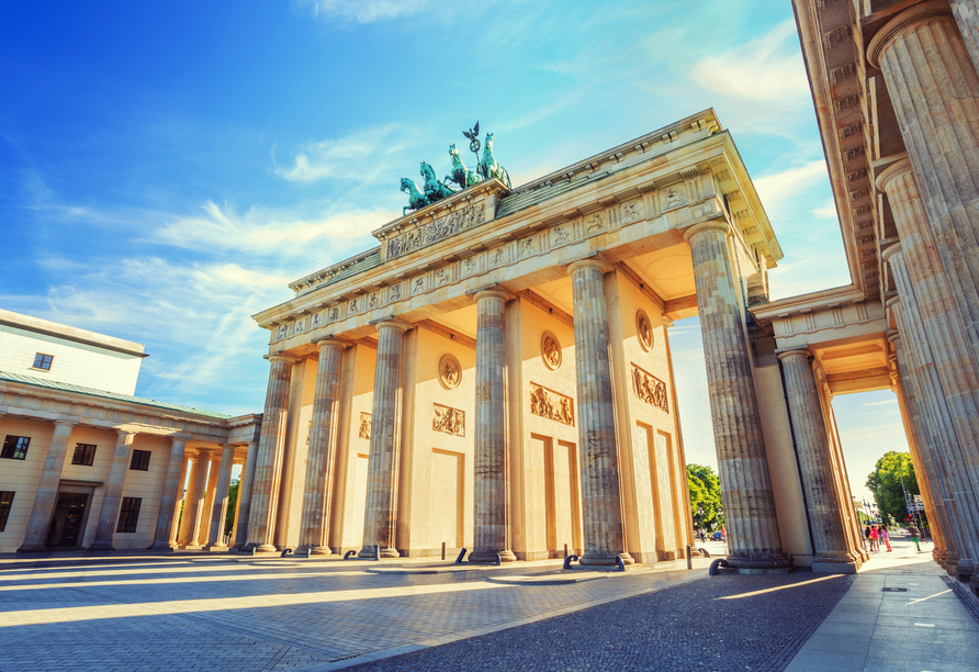 Das Wahrzeichen Berlins: Das Brandenburger Tor