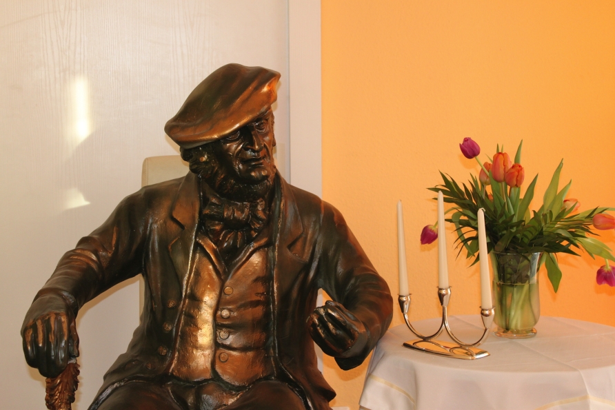 Richard Wagner rief die international bekannten Bayreuther Festspiele ins Leben.