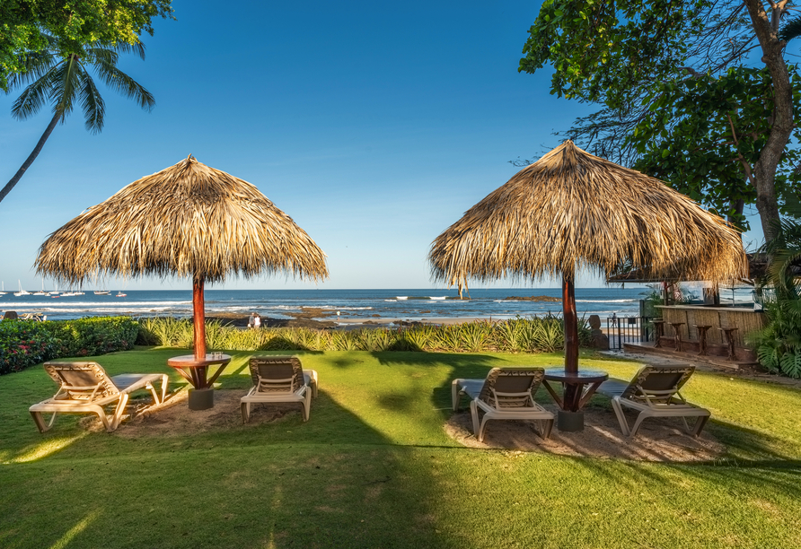 Entspannen Sie an einem der beliebtesten Strände Costa Ricas – ganz privat.