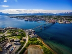 Blick auf Tromsø
