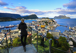 ... oder Sie lernen die Schönheit von Ålesund kennen. 