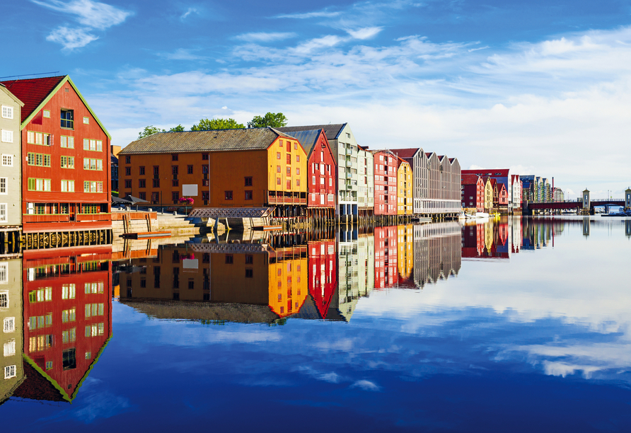 Blick auf Trondheim