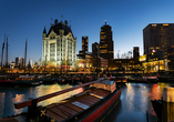 Der Oude Haven von Rotterdam ist der ideale Ausgangspunkt für eine Stadtbesichtigung.