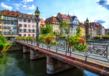 Straßburg überzeugt mit vielen charmanten und bunten Häusern.
