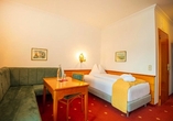 Beispiel eines Einzelzimmers im Hotel Germania Gastein