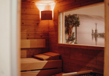Erholung finden Sie auch in der Finnischen Sauna.