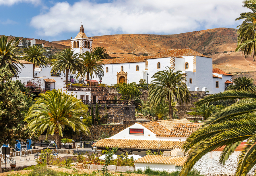 Betancuria steht als älteste Siedlung auf Fuerteventura unter Denkmalschutz.