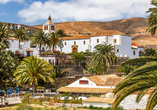 Die Kirche Santa Maria de Betancuria in Fuerteventura wurde 1410 errichtet und war die erste Kirche der Insel.