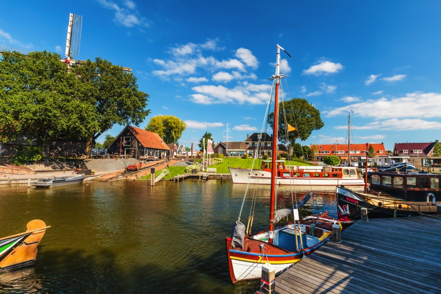 Der alte Hafen von Harderwijk